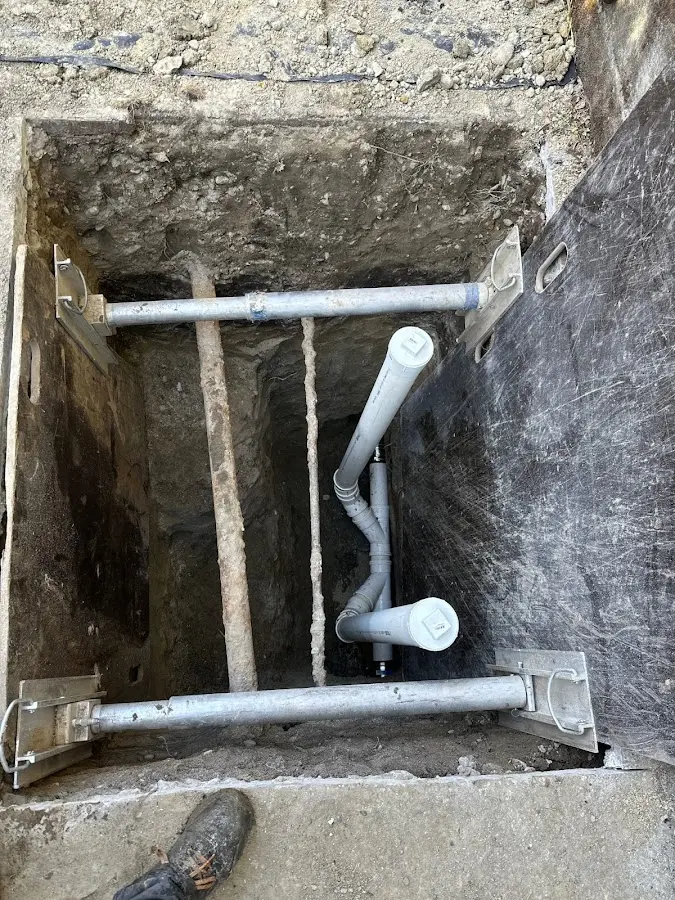 Experienced plumber completing Gas Line Repair work in Forty Fort